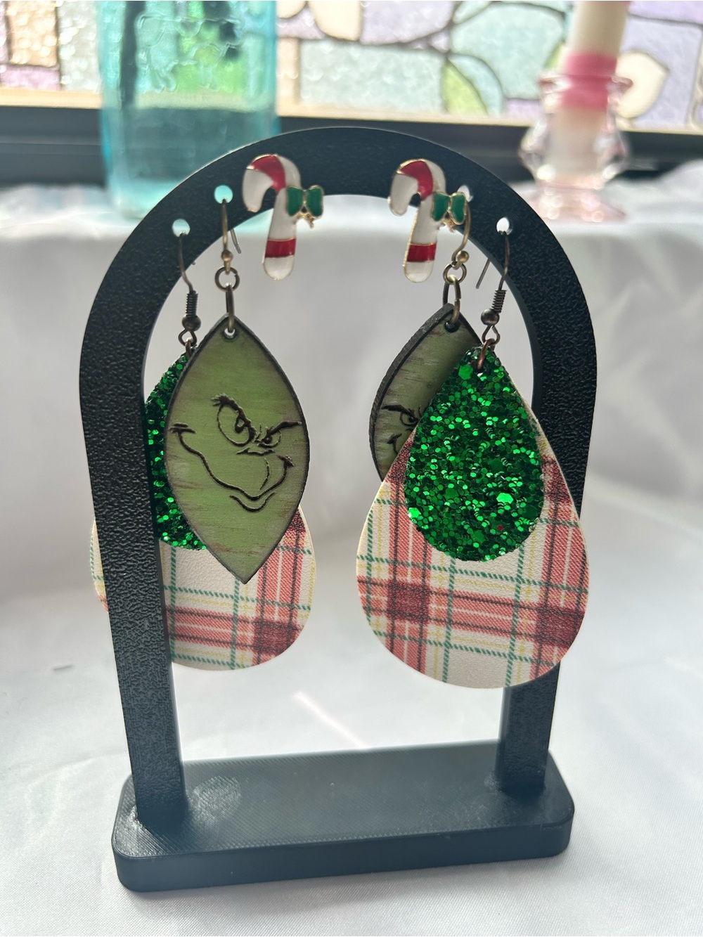Various Grinch, Holiday, Christmas Earrings